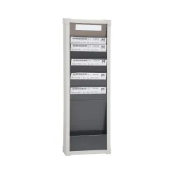 Karten-Sortiertafeln Eichner 9219 Serie, ideal für DIN A4, 1-spaltig, H 750 x B 260 mm