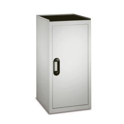 C+P Chemikalienschrank Acurado, 2 verzinkte Auffangwannen, HxBxT 1.000 x 500 x 500 mm, resedagrün