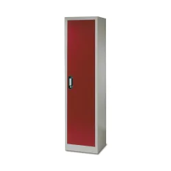 C+P Chemikalienschrank Acurado, 4 verzinkte Auffangwannen, HxBxT 1.950 x 500 x 500 mm, lichtgrau