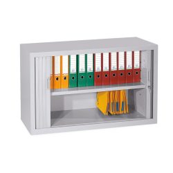 HEMMDAL Werkstatt-Rollladenschrank, HxBxT 750 x 1.200 x 460 mm, Böden lichtgrau
