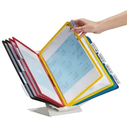 DURABLE Displaysystem VARIO pro 557900 farbig, mit 10 Sichttafeln A4
