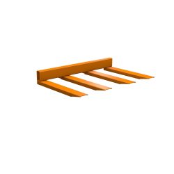Bauer® Langguttraverse, lackiert, TK 1.500 kg, gelborange