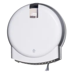 Tork Spender für Mini Jumbo Toilettenpapier Weiss T2, Geschlossen, Elevation Linie, 555500