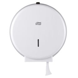 Tork Toilettenpapierspender T1 Jumbo Kunststoff Abschließbar Wandmontage Weiß