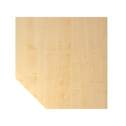 Anbautisch Office Braun Holz 120 cm - Farbe: buche - Material: Holzwerkstoff - Anbautisch