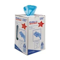 WYPALL* Wischtuch X-60, aus Hydroknitmaterial, 150 Tücher, 1-lagig, blau