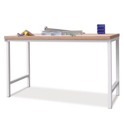 PAVOY Werktisch, HxBxT 900 x 1.500 x 700 mm, enzianblau