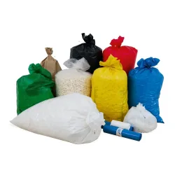 Müllsäcke 140 l, LDPE, 60 µm, 250 Stk/VE, blau