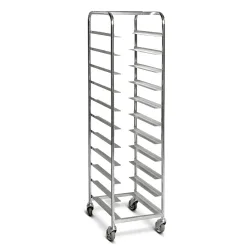 Kongamek Hordenwagen für Eurokästen, gerade Auflagen, Abstand 150 mm