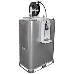 SAMOA Schmierstoff-Tank, Druckluftpumpe, HxBxT 2.050 x 1.350 x 757 mm