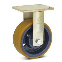 Wicke Schwerlast-Bockrolle PU Premium, Ø x Breite 250 x 75 mm, TK 1.700 kg