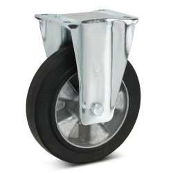 Wicke Bockrolle Elastik-Vollgummi, Ø x Breite 200 x 50 mm, TK 450 kg