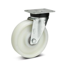 Wicke Schwerlast-Lenkrolle Polyamid, Rillenkugellager, Ø x Breite 125 x 45 mm, TK 600 kg