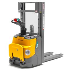 Jungheinrich? Elektro-Hochhubwagen ERC 112i ZZ mit Standplattform, Zweifach-Teleskop-Hubgerüst, Hubhöhe 3.200 mm, Tragfähigkeit 1.200 kg, Proportionalhydraulik