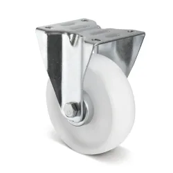 Bockrolle PP Basic, spurlos, Ø x Breite 125 x 38 mm, TK 150 kg