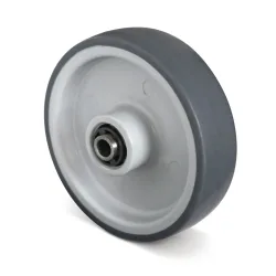 TPE-Rad Basic, PP-Felge, spurlos, ØxB 160 x 40 mm, TK 150 kg