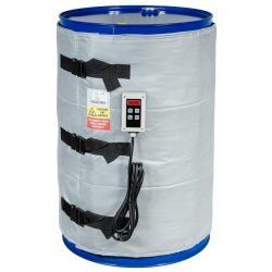 Kuhlmann Hochtemperatur-Fass-Heizmanschette, 200-220 l, 0-200ºC, 230 V, 1.500 W, LxH 1.990 x 800 mm