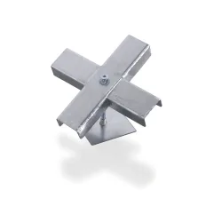 Kreuzverbinder für SAFE Flach-Auffangwanne aus Stahl, TK 6.500 kg/m²
