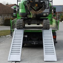 Altec Verladeschienen AVS mit Sprossen, ohne Rand, Tragkraft/Paar 4.530 kg, BxL 4.085 x 360 mm