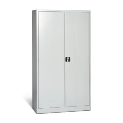 HEMMDAL Werkstatt-Flügeltürschrank, HxBxT 1.950 x 925 x 600 mm, lichtgrau/lichtgrau