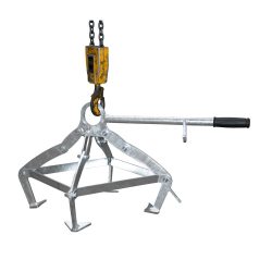Fassgreifer 4P-D220, 10 kg, verzinkt