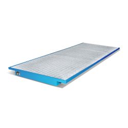 Einhängewannen für Plattenregal Typ EHW 3600, blau RAL5012
