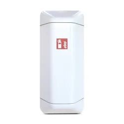 Aufbewahrungsschrank für Feuerlöscher, weiss