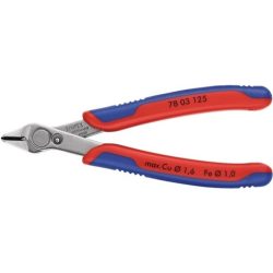 Elektronikseitenschneider Super-Knips® L.125mm Form 8 Facette ja,sehr