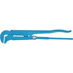 Rohrzange L.320mm 1Zoll blau einbrennlackiert CV. 176 1 DIN5234 FormB