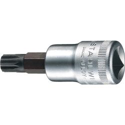 Steckschlüsseleinsatz 54 X 1/2 Zoll Innen-Vielzahn M10 L.60mm STAHLWILLE