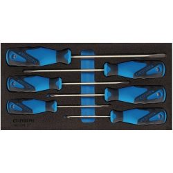 Werkzeugmodul 1500 CT1-2150 PZ T310xB157,5mm 6-tlg.Schraubendreher m.3K-Griff