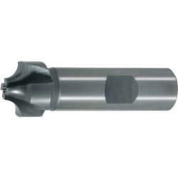 Viertelkreisprofilfräser DIN 6518B Typ N R.8mm D.24mm HSS-Co Z.4 konkav