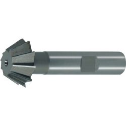 Winkelfräser DIN 1833D Typ N D.16mm 60Grad HSS-Co 8Schneiden