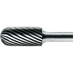 PFERD TOOLS 21205283 Frässtift Hartmetall Walze Länge 43 mm Produktabmessung, Ø 6 mm Arbeits-Länge 13 mm