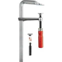 Ganzstahl-Schraubzwinge 160 x 80 mm