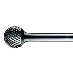 Frässtift Form KUD D.12mm Kopf-L.10mm Schaft-D.6mm HM Verz.3 Plus PFERD