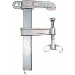 Polschweisszwinge 600 A 168mm m.Flügelmutter SCHMICO
