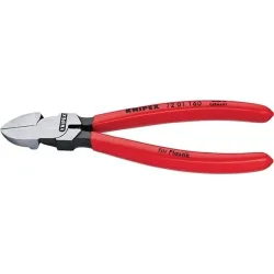 Knipex 72 21 160 Werkstatt Kunststoffseitenschneider ohne Facette 228 mm
