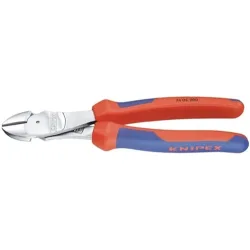 Knipex 74 05 250 Werkstatt Kraft-Seitenschneider mit Facette 250 mm