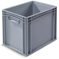 kaiserkraft Euronorm-Behälter, LxB 400 x 300 mm, Wände und Boden geschlossen, Höhe 320 mm