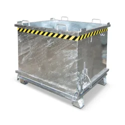 Klappbodenbehälter SB 1500, verzinkt