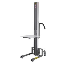 HOVMAND Hebelift mit Kunststoff-Plattform, Hubbereich 110-1.720 mm, TK 80 kg