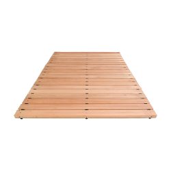 Miltex Arbeitsplatzmatte Yoga Holzrost, ohne Auffahrkeile und Abschrägung, 1.000 mm