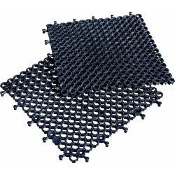 Stecksystem YOGA GRIP ULTRA, LxB 500 x 500 mm, VE 4 Stk, schwarz Miltex