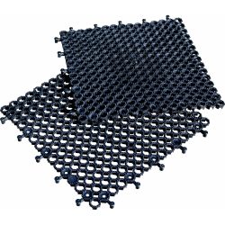 Stecksystem YOGA GRIP ULTRA, LxB 500 x 500 mm, VE 4 Stk, schwarz Miltex