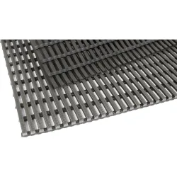 Miltex Gittermatte Yoga Spa Ultra, PVC, Zuschnitt/lfm x 500 mm, grau