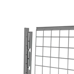 Endprofil für TROAX® Trennwandsystem, Höhe 2.200 mm