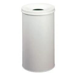 Papierkorb Safe, selbstlöschend, 60 L, grau