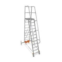 KRAUSE® STABILO Plattformleiter Vario, Ballastierung 40 kg, Standhöhe 2,35 m
