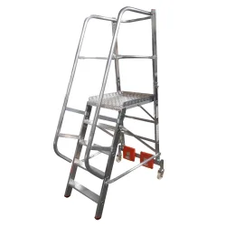 Podestleiter, Vario Alu, 5 Stufen